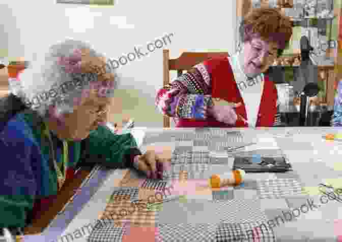 A Group Of Women Quilting Together In A Barn The Quilting Bee Gail Gibbons