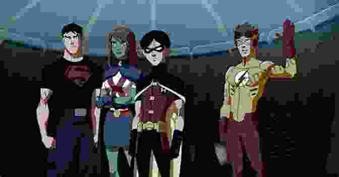 A Group Of Young Superheroes Stand Together, Ready For Action. Young Justice (2024 ) #19 S M D