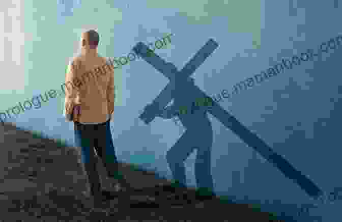 A Shadowy Figure Holding A Cross The Second Messiah: A Thriller