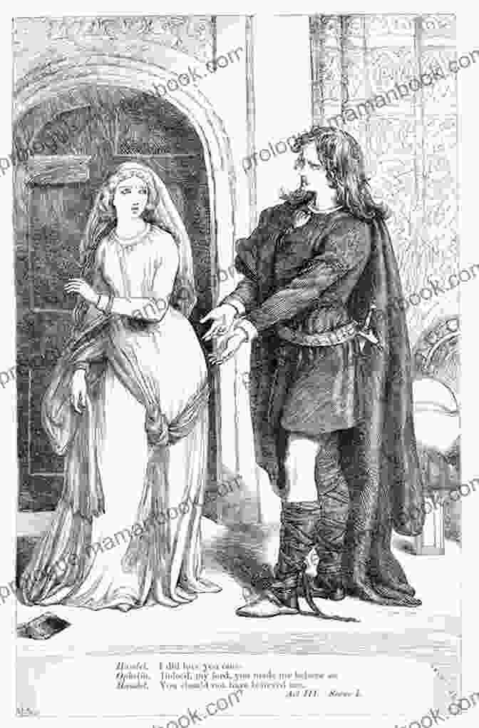 A Victorian Era Illustration Of Hamlet And Ophelia From The Folger Shakespeare Library Collection. Hamlet ( Folger Library Shakespeare): Illustrated