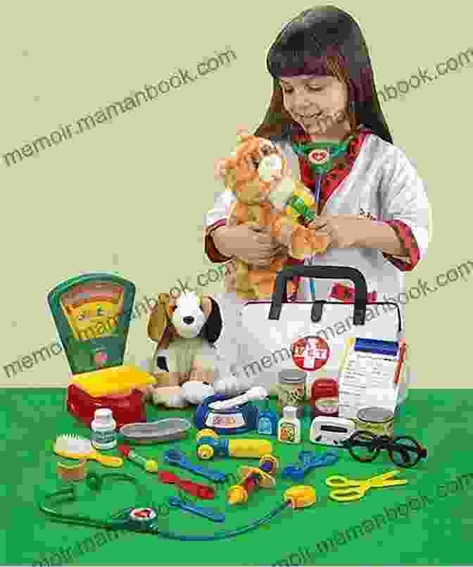 Children Dressed As Veterinarians, Playing With Toy Animals And Medical Equipment. Prop Box Play: 50 Themes To Inspire Dramatic Play (Gryphon House)