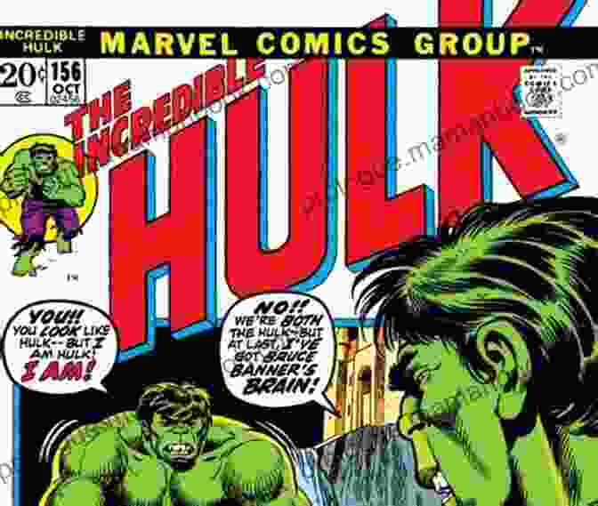 Cover Of The Incredible Hulk #156 Featuring The Incredible Hulk And Martinique Papillion Incredible Hulk (1962 1999) #156 Martinique Papillion