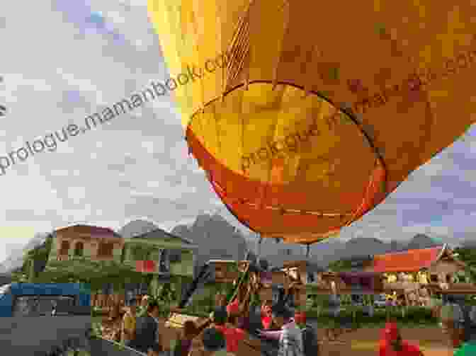 Hot Air Ballooning Over Vang Vieng Travelling Vang Vieng Laos (Big Beaver Diaries)