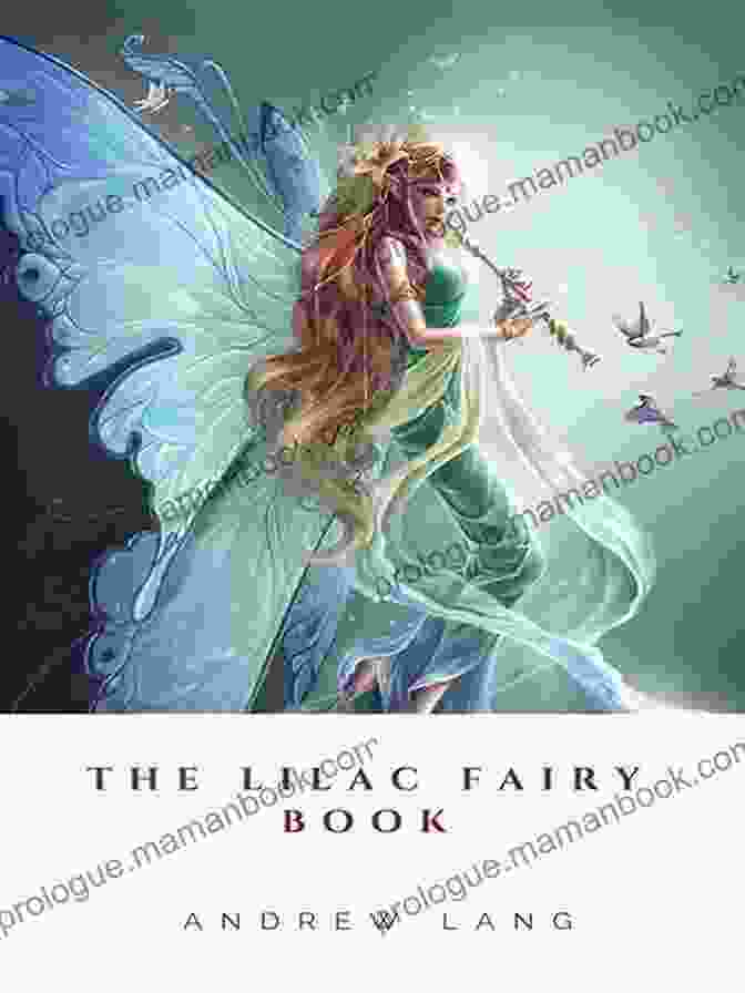 The Lilac Fairy Book Cover, Featuring A Beautiful Lilac Fairy Amidst A Whimsical Forest Scene. The Lilac Fairy Book: 33 Enchanted Tales Fairy Stories