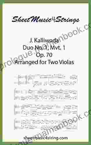 J Kalliwoda Duet No 1 Mvt 1 Op 70 For Two Violas