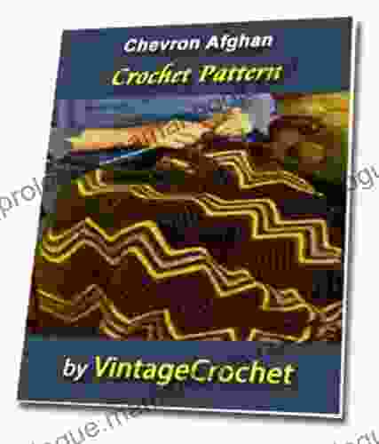 Chevron Afghan Vintage Crochet Pattern